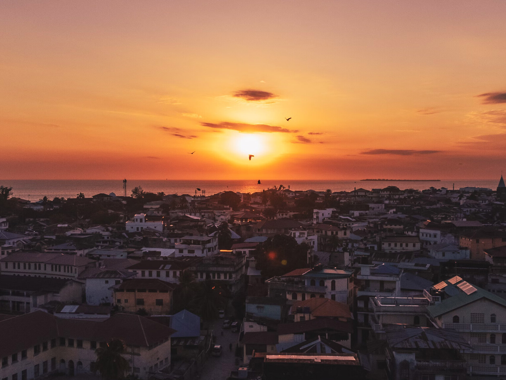 Zanzibar Sunrise Stone Town